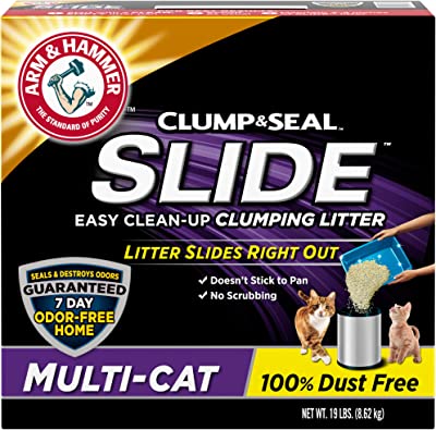 Arm & Hammer Slide Multi-Cat Easy Clean-Up - Arena de 19 libras (033200973577)