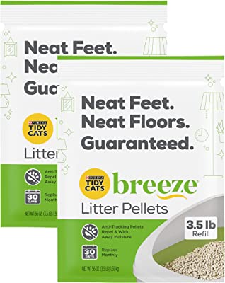 Purina basura Tidy gato Breeze Pellets, 3,5 Lb, Paquete de 2